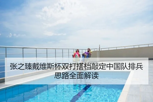 张之臻戴维斯杯双打搭档敲定中国队排兵思路全面解读